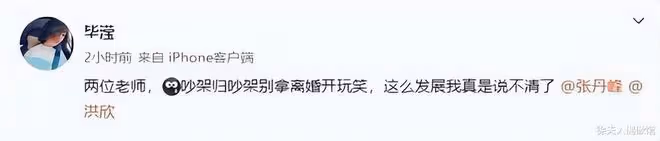 品洪欣和張丹峰的離婚聲明,這個女人的戲卻最最多