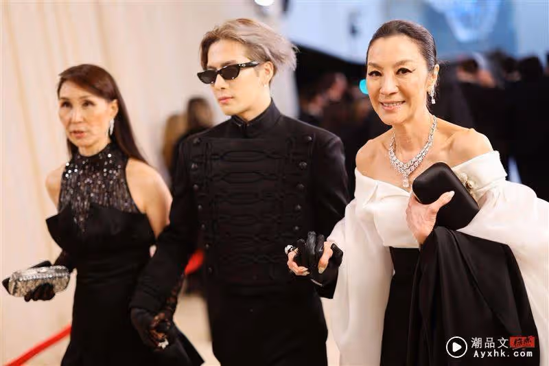 男星成「Met Gala第一帥」!全黑造型網贊翻 「牽手楊紫瓊」成亮點