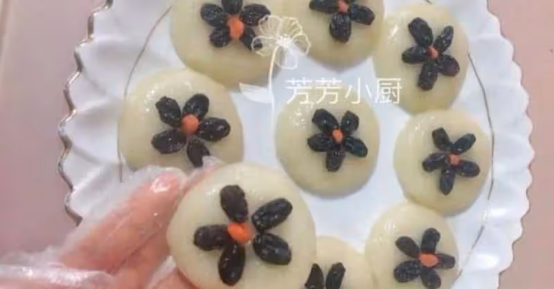 只需要一碗糯米粉，2分鐘學會糯米糕，香甜軟糯又Q彈，全家搶著吃~