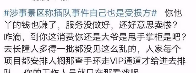 「插隊事件」鬧大了:母女委屈,官媒互撕,景區說自己也是受損方