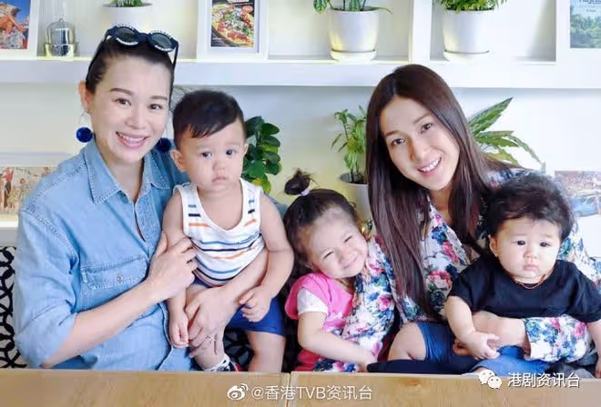鍾嘉欣湊三子女會胡杏兒一家五口!網民提議搵埋鄭嘉穎陳豪兩家儲夠一打小朋友