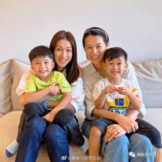鍾嘉欣湊三子女會胡杏兒一家五口!網民提議搵埋鄭嘉穎陳豪兩家儲夠一打小朋友