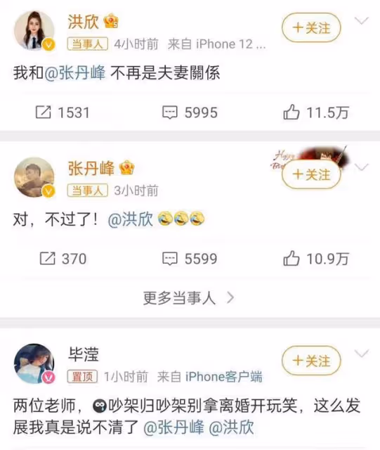 北京這一夜,洪欣撕開了她婚姻假幸福的遮羞布,也絕了張丹峰的路