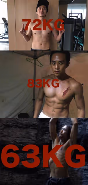 秦昊為新劇增肥又瘦身20斤，伊能靜曬減肥食譜，爆料秦昊一度腿軟