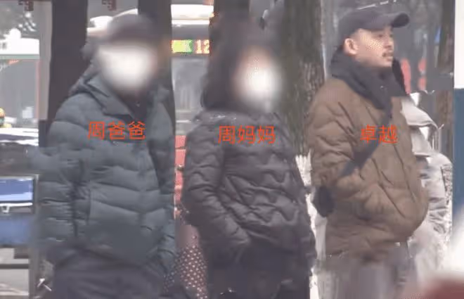 周迅與男友外出聚餐,被卓越甜蜜攬腰摟肩,跪地磕頭教小朋友朝拜