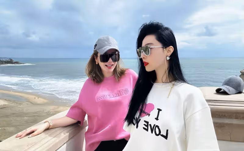 女富婆上海聚會!甘比會穿搭、摩邦女掌門美貌吸睛,范美人遭吐槽
