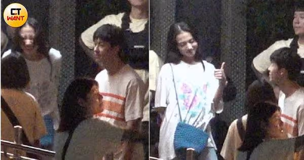 許光漢老街「十指緊扣日本女星」　近身聊天護花趕飛蛾…浪漫互動被直擊
