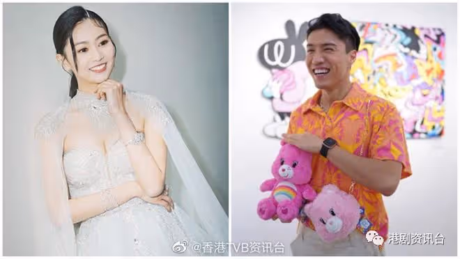 多次否認拍拖卻一起逛展覽!TVB力捧小生與上位小花愛的甜蜜
