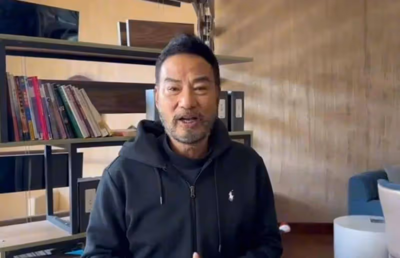 68歲任達華大陸穴位行走，鬍鬚如野人，原來表演15分鐘收50萬元