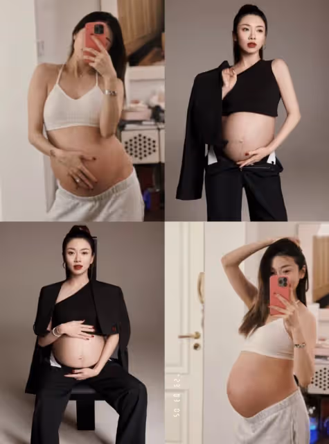 鄭愷前任程曉玥官宣產女,曬寶寶正臉,Ellary發量濃密笑容好治癒