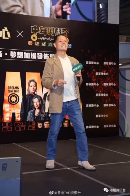 突發!71歲吳大強受訪時突然暈倒,TVB小生趕去醫院接爸爸