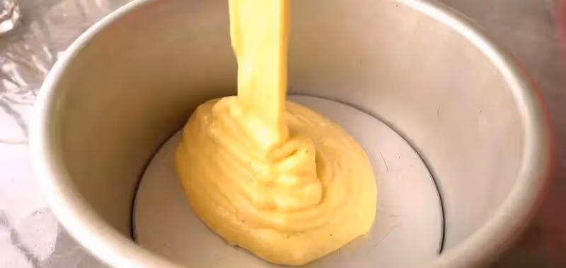 鬆軟的豆面蛋糕製作教程,表面一層香濃的豆粉,口感特別棒~