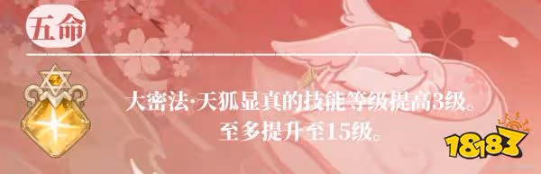 原神八重神子命座怎麼選 八重神子命座抽取建議