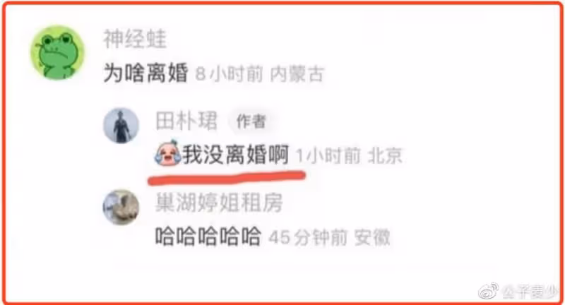 曝田朴珺和王石離婚了?「父女戀」談崩了,為72歲老公生娃失敗