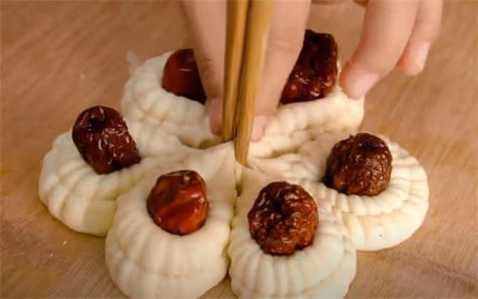 蒸棗花饃,教你個新花樣,不塌陷不變形,寓意年年喜慶吉祥