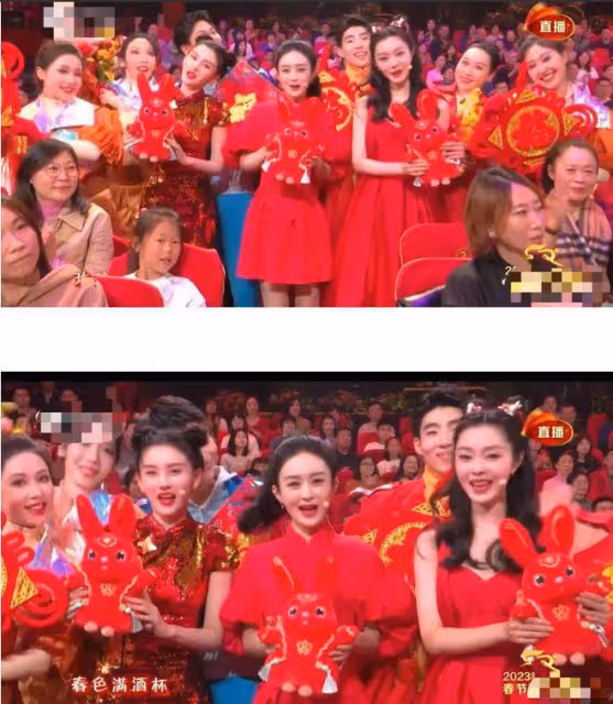 春晚出圈畫面,楊紫大衣火了,撒貝寧眼妝搶鏡,張若昀外套像雪糕