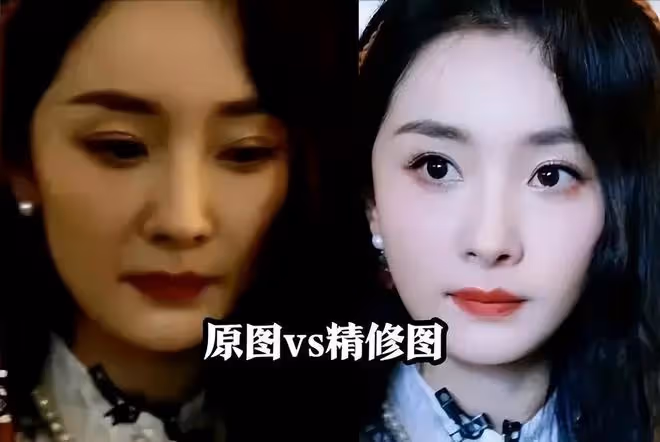 疲憊、滄桑，楊冪站姐放出原圖，揭開多少85花的遮羞布？