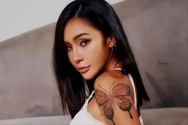 梁雲菲不雅視頻曝光，前任金剛怒比中指，現任男友發聲