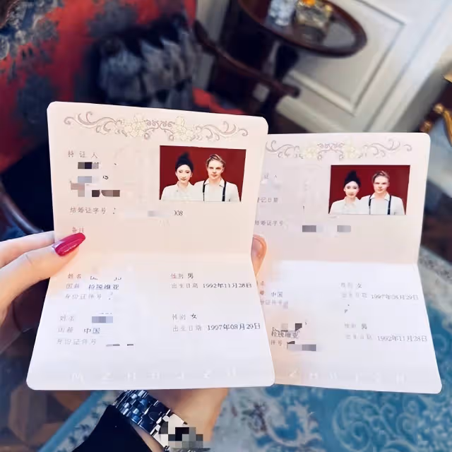 拉脫維亞網紅芮丹尼娶東北姑娘，甜曬結婚證，女方不要彩禮引爭議