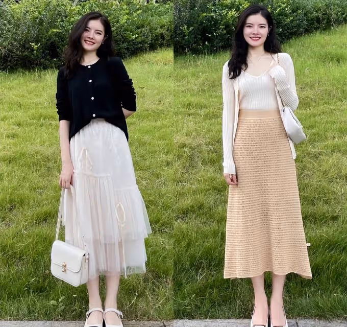 肩寬體胖的女人，上衣儘量不要穿緊身衣、背心，換成這3種更顯瘦