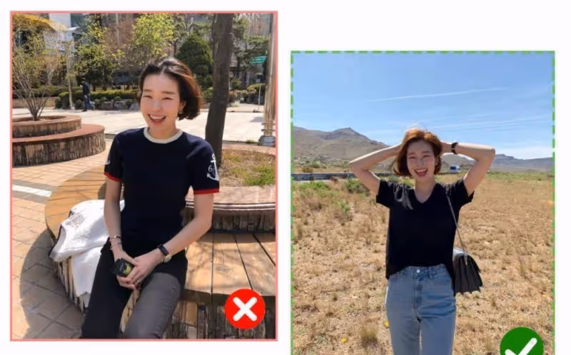 肩寬體胖的女人，上衣儘量不要穿緊身衣、背心，換成這3種更顯瘦