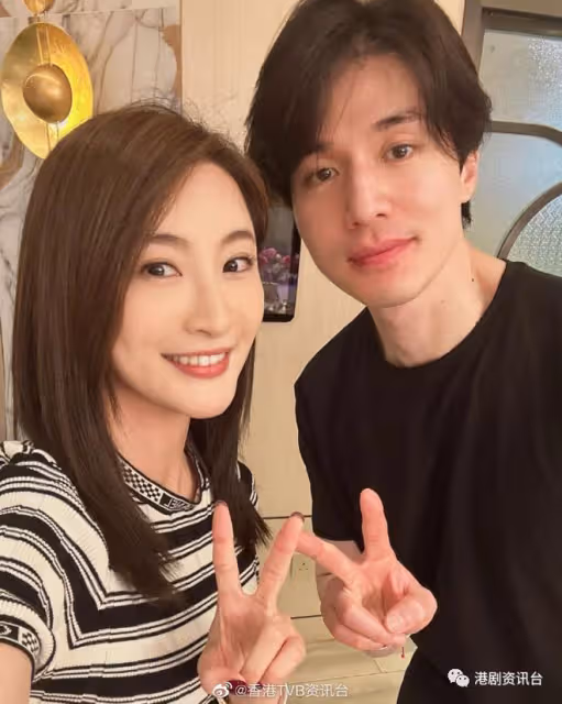 TVB視後林夏薇跟韓星李棟旭開心聚會:非常欣賞的好演員