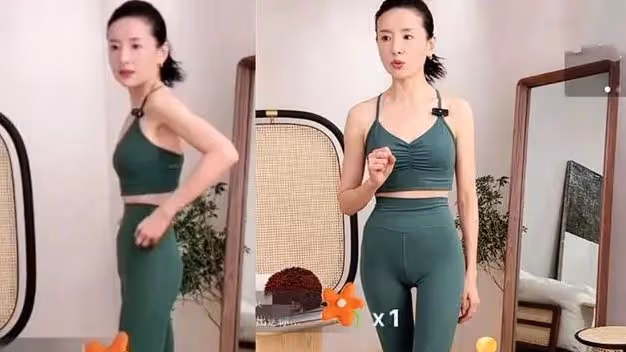 董潔直播賣瑜伽褲，把女星的身材尷尬暴露得淋漓盡致