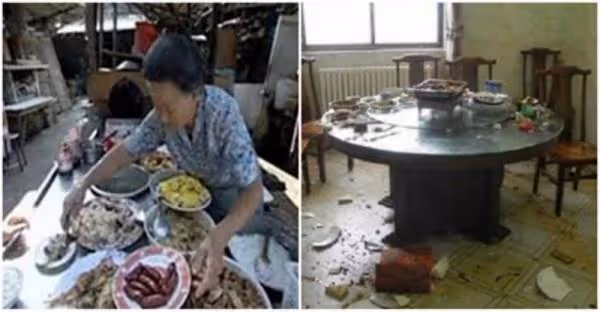 弟妹兒子滿月婆婆被趕到廚房,吃飯時弟妹看到桌上的菜就翻臉,老公氣的掀桌子大罵!