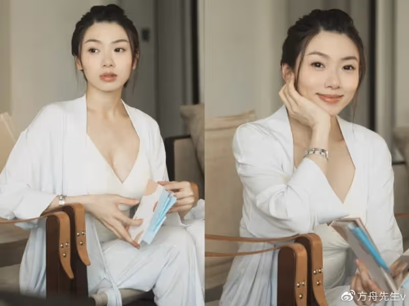 程曉玥自曝產後身材,因哺乳胸口冒青筋,妊娠線贅肉頸紋一樣不少