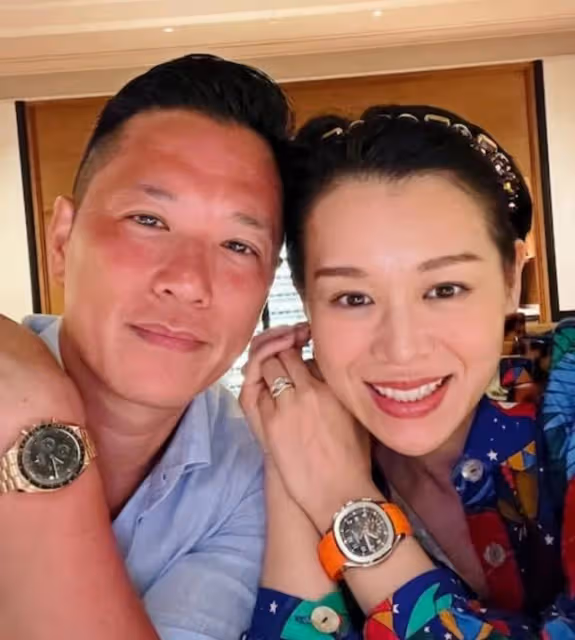 富貴！TVB前知名女星內地賺得盆滿缽滿，戴百萬名表與老公游世界