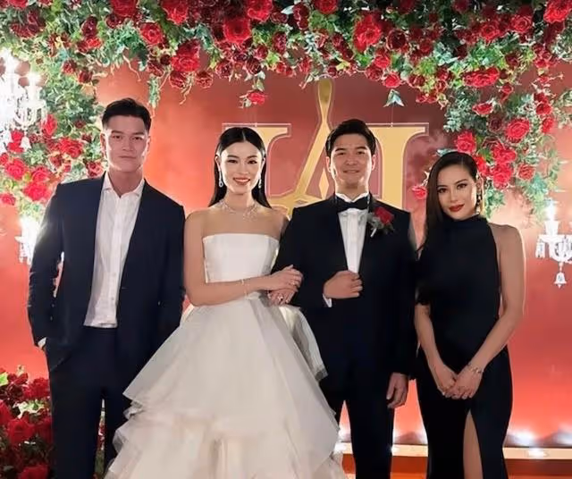 香港知名富三代補辦婚禮,花兩百萬宴開70桌,眾名媛闊少受邀出席