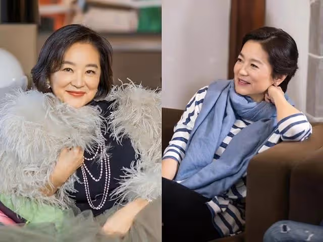 看了自然老去的林青霞，才明白：60+女人，穿衣大方得體就很美