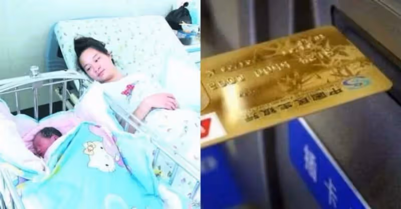 老公嫌棄我生女兒「留下1張提款卡」就拋棄了我們母女！ 某天去銀行取錢「一查餘額」我崩潰痛哭