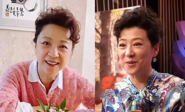 被王馥荔的老年狀態驚艷到：穿衣得體，頭髮微卷，73歲優雅又貴氣