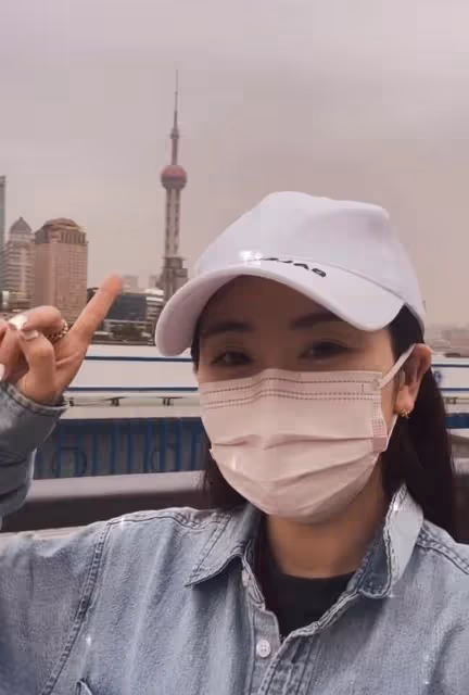 福原愛到上海出席活動心情好，江宏傑也隔空曬起了女兒動態