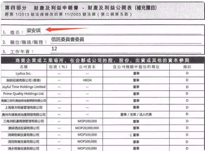 梁安琪名下財產曝光,223套房產116套寫字樓,香港富豪榜位列第32