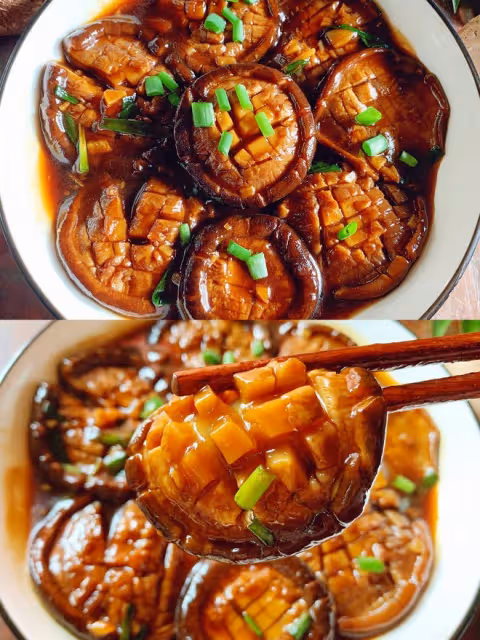 鮮嫩多汁，比鮑魚還好吃紅燒香菇