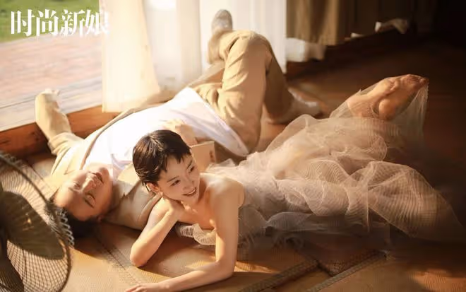 郝劭文曬婚紗照,本月15日將再辦一次婚禮,此前已在台灣宴請賓客