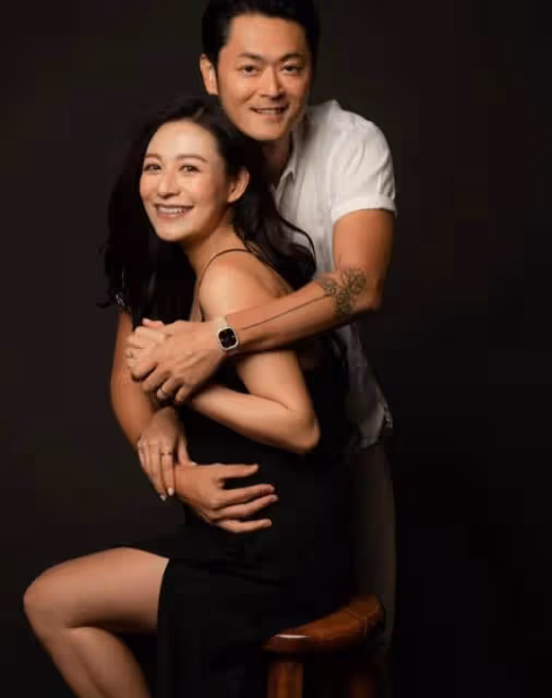 卸貨在即！港女星曬孕照上圍豐滿，懷孕路坎坷夫妻為此努力求診