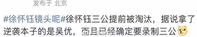 徐懷鈺《乘風》划水被罵，經紀人承認接了一些商演，已經深刻檢討
