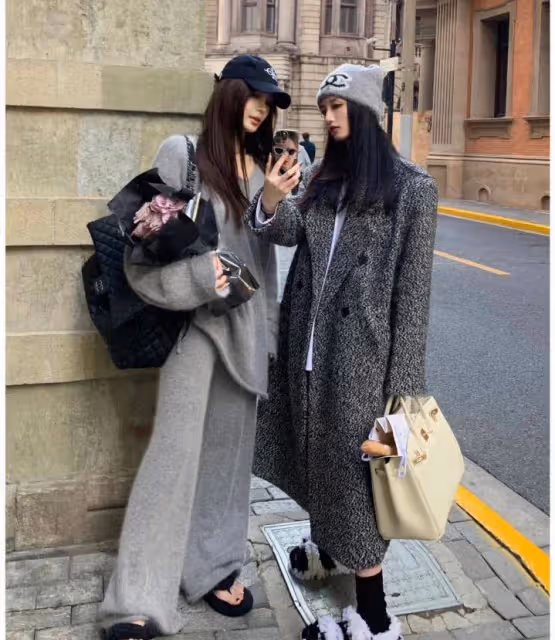 上海女人太會穿，有煙火氣時髦感，每一套都好看