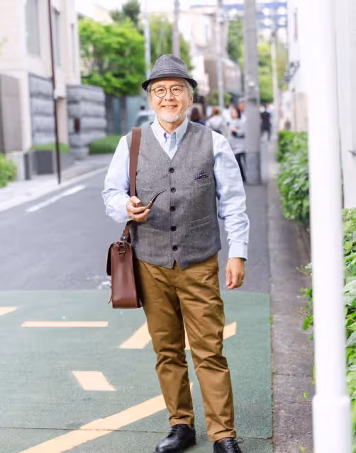真正有品位的六七十歲男人，出門一不穿花、二不戴金，到老都時髦