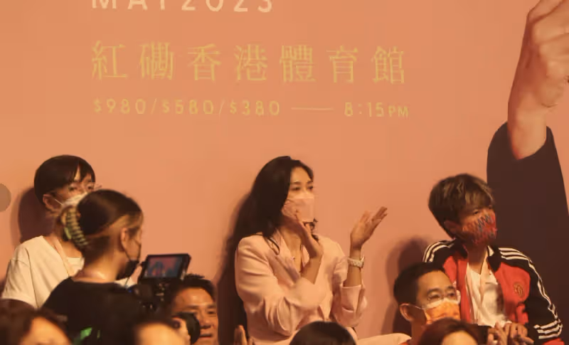李克勤演唱會邀好聲音學員任嘉賓，獻唱張國榮歌曲，張學友送花籃