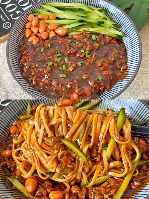 真想讓你們嘗嘗這碗肉醬拌面🍜太香太香了