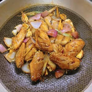 鮑魚雞翅煲（家庭版）