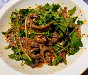 丈母娘吃了都夸的涼拌香菜牛肉