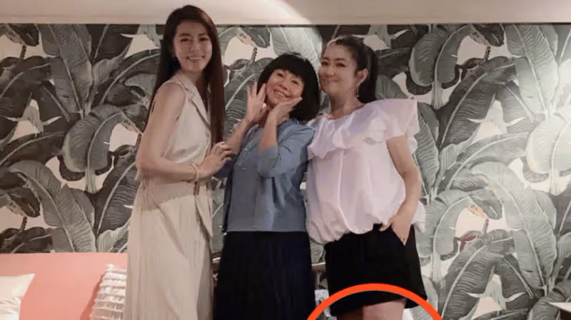 任家萱過母親節罕見穿短褲，雙腿燒傷疤痕暴露無遺，粉絲直呼心疼
