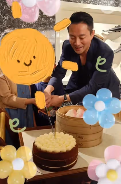 汪小菲曬兒子慶生照,兒女正面出鏡像爸爸,姐弟倆悶悶不樂引爭議