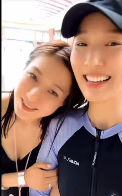 TVB前當家花旦罕曬豐滿事業線,嫁大13歲丈夫,結婚後定居加拿大