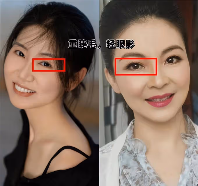 4、50歲的女人,化妝不用扮嫩,畫這3個地方就夠了,優雅還顯氣色